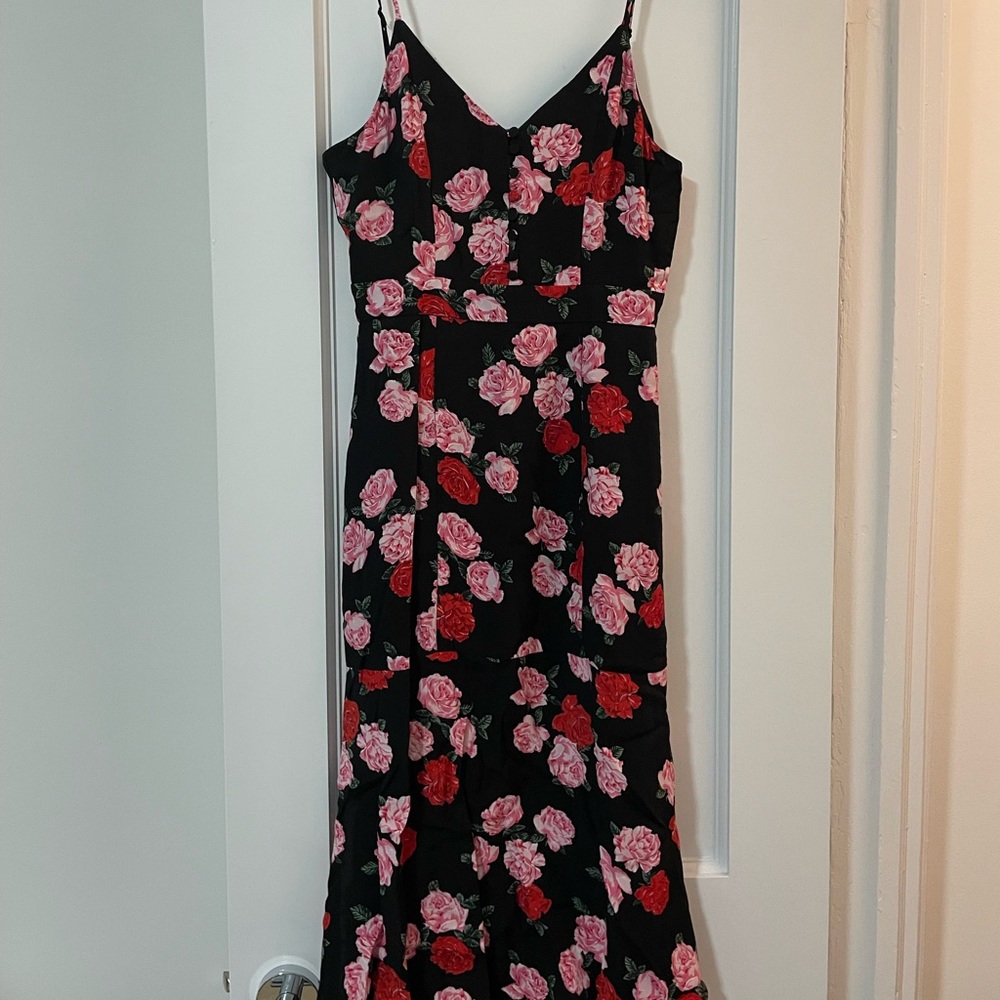 & Other Stories roses midi dress